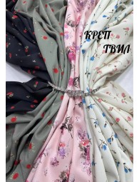 Креп-твил принтованный