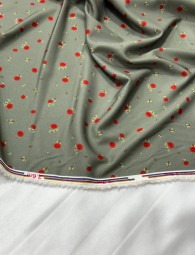 Креп-твил принтованный